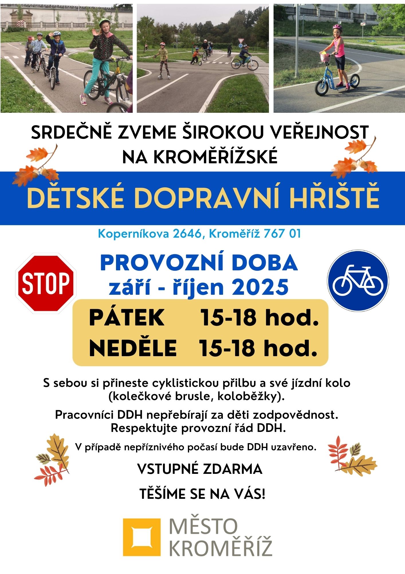 Dětské dopravní hřiště fotografie