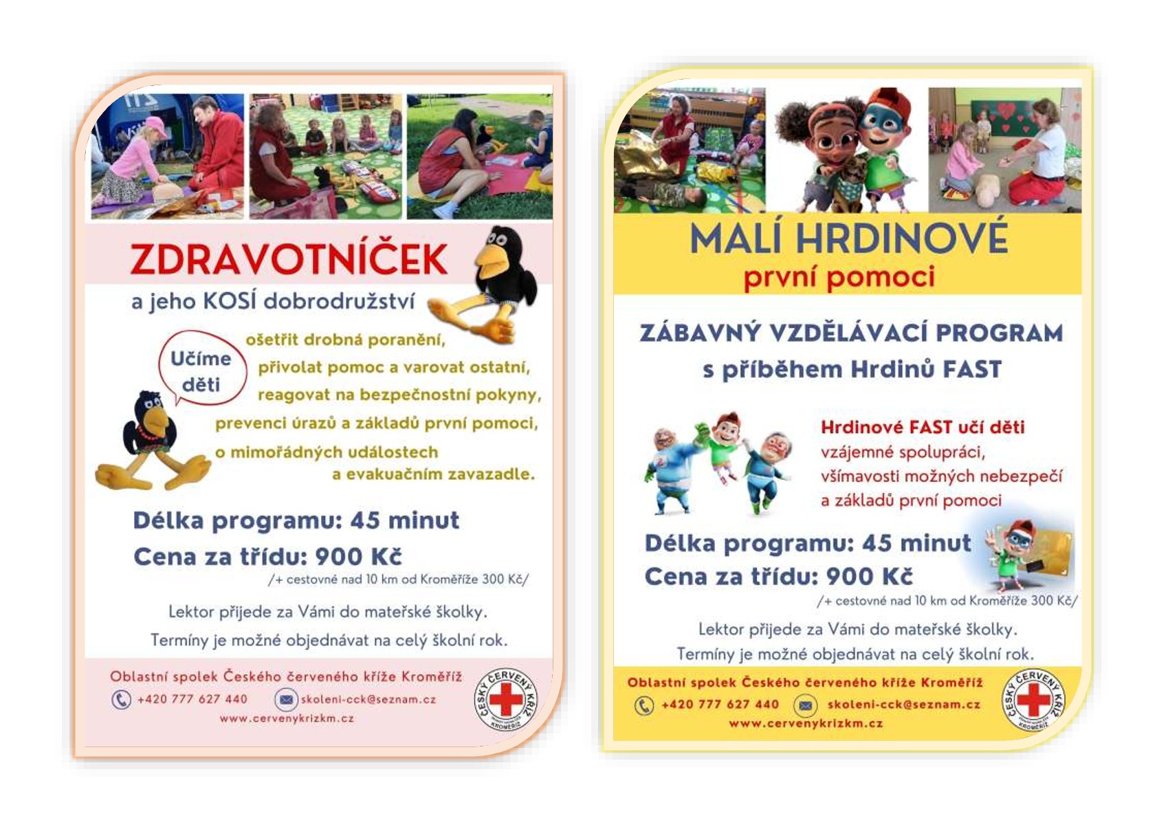 Programy PRVNÍ POMOCI  pro MŠ