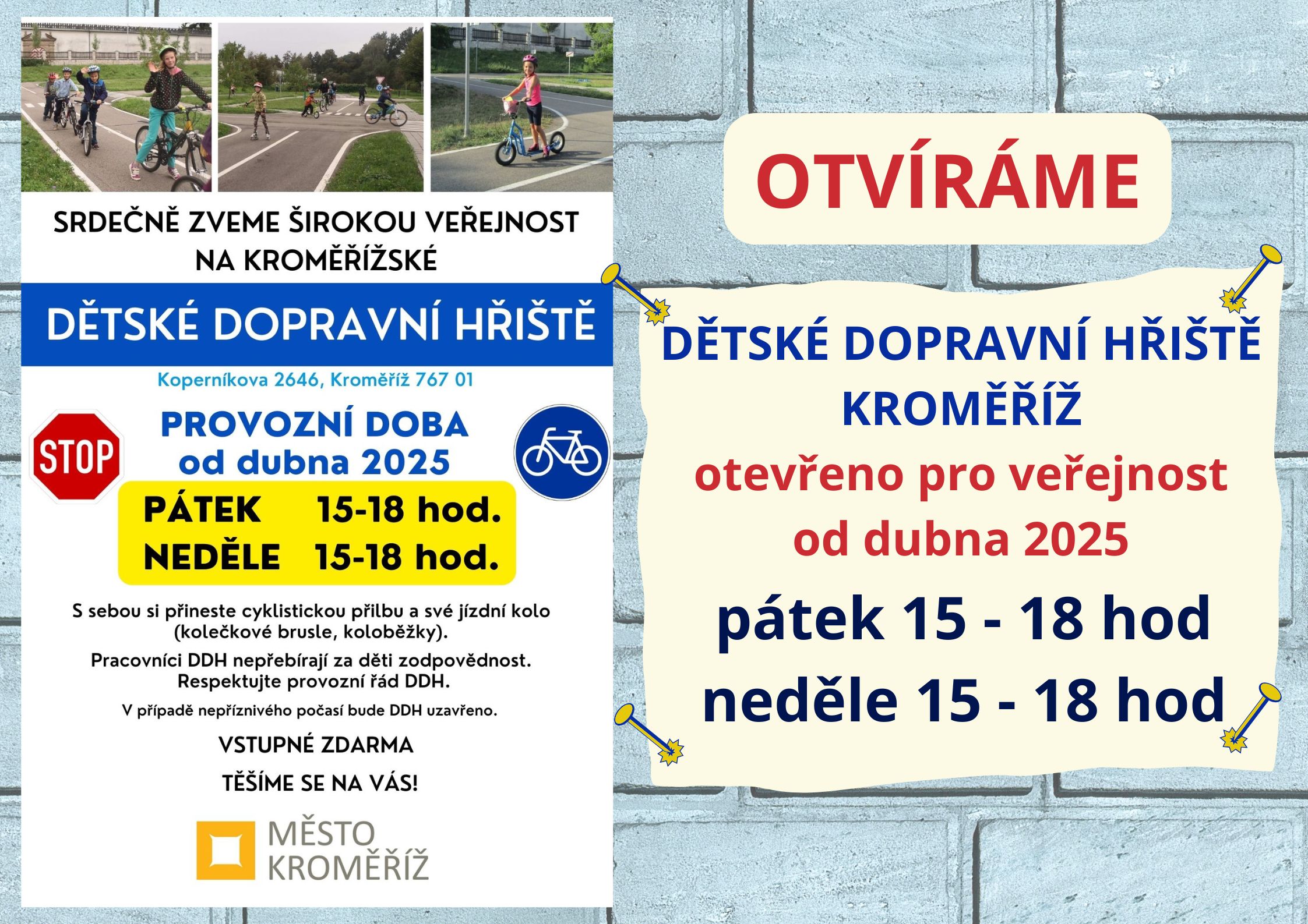 Dětské dopravní hřiště fotografie