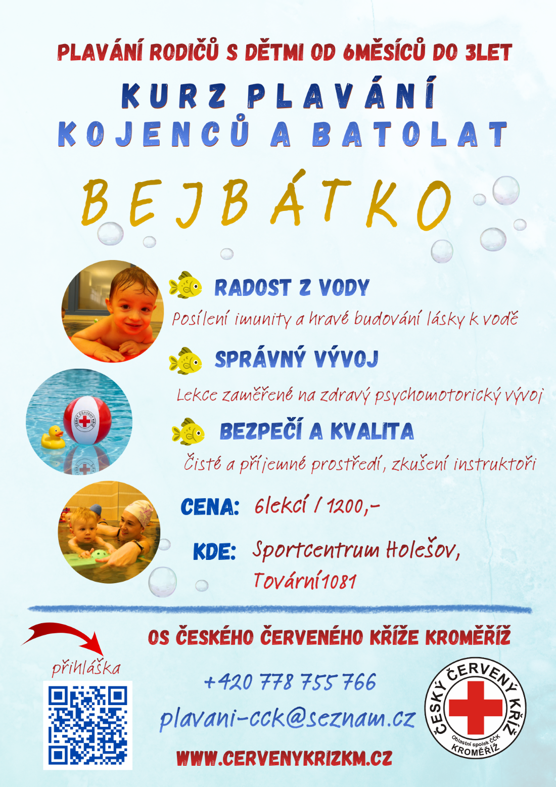 Plavání kojenců a batolat fotografie