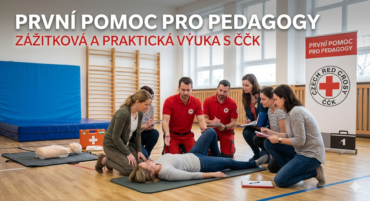 Kurzy PRVNÍ POMOCI pro pedagogy MŠ, ZŠ a SŠ